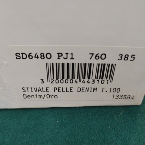 Versace leather tall boots - Picture 7 of 11